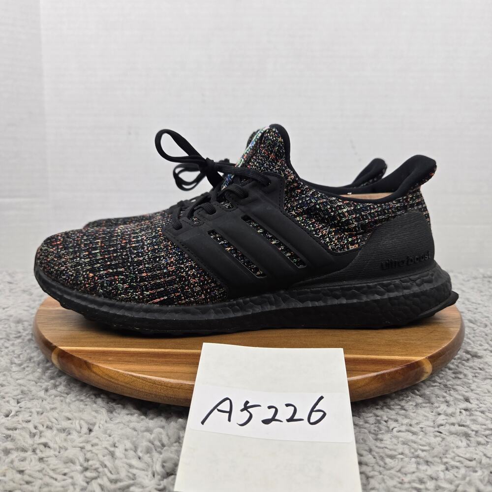 Adidas Mens 11 Ultra Boost 3.0 Black Multi Color Athletic Gym Sneaker G54001